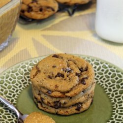 Salted Caramel Chocolate Chip Cookies