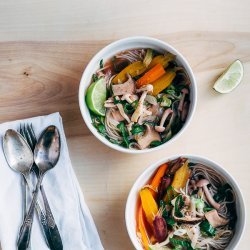 Soba Noodles in Broth