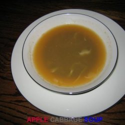 Apple Cabbage Soup