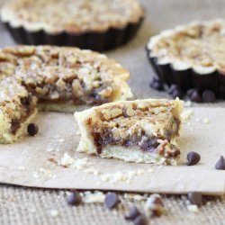 Chocolate-Pecan Tarts With Bourbon