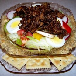 Balsamic Pork Garden Salad