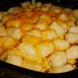 Mexican Tater Tot Casserole