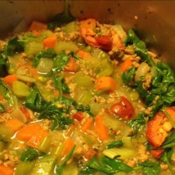 Turkey Sausage and Lentil Soup