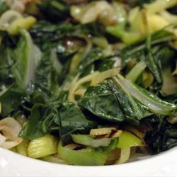 Leeks With Greens