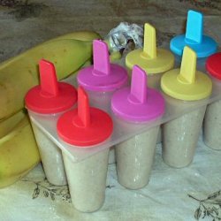 Banana Cinnamon Popsicles