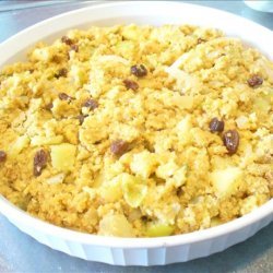 Green Apple & Tomatillo Cornbread Dressing