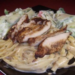 Blackened Chicken Alfredo