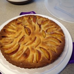 Fresh Peach Torte