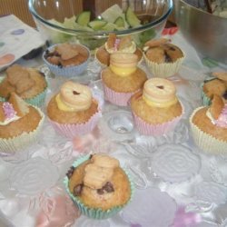 Jammy Dodger Cupcakes