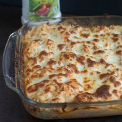 Buffalo Chicken and Potatoes Casserole