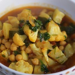 Curried Chickpeas & Potatoes