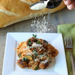 Spaghetti with Sausage Meatballs