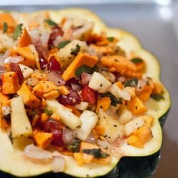 Stuffed Vegetarian Acorn Squash