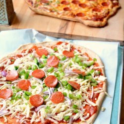 Whole-Wheat Pizza Crust