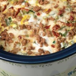 Omlet Casserole in a Crock Pot