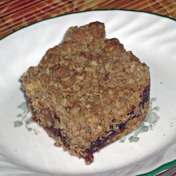 Date and Cherry Oatmeal Squares