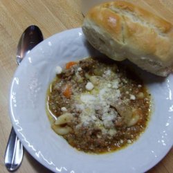 Macaroni Ratatouille Soup