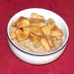 Dessert for Breakfast (Aka Caramel Apple Oatmeal)