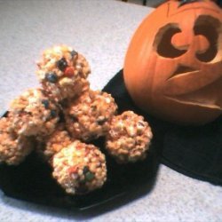 Halloween Popcorn Balls