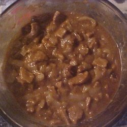 Brown Gravy Round Steak