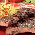 Asian Spice Rubbed Ribs with Plum-Ginger Glaze (Bobby Flay)