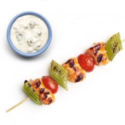 Buffalo Chicken Skewers (Jamie Deen)