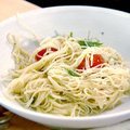 Capellini with Tomatoes and Basil (Ina Garten)