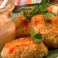 Chicken Croquettes with Creole Sauce (Paula Deen)