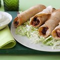 Chicken Flautas with Avocado Cream (Sunny Anderson)