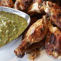 Chicken Wings with Salsa Verde (Guy Fieri)