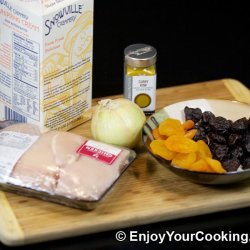 Curried Chicken with Apricots