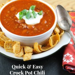 Easy Crock Pot Chili