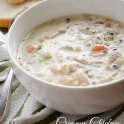 Creamy Chicken Wild Rice Soup