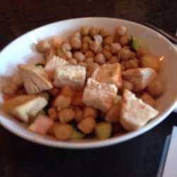 Chicken & Garbanzo Bean Salad