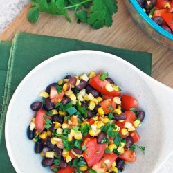 Bean and Corn Pico De Gallo