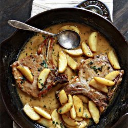 Caramel Apple Pork Chops