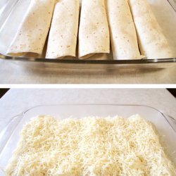 Creamy Chicken Enchiladas