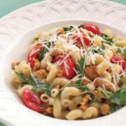 Turkey Sausage & Arugula Pasta