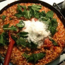 Tomato and Sausage Risotto