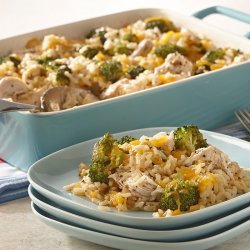 Chicken Rice Broccoli Casserole