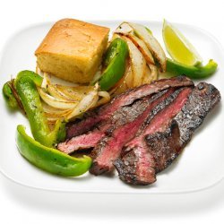 Coffee-Rubbed Steak With Peppers and Onions (Food Network Kitchens)