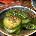 Cool Sesame Cucumbers (Tyler Florence)