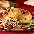 Cornish Hens with Brown Rice Stuffing (Robin Miller)
