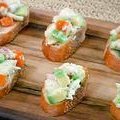 Crab and Avocado Crostini (Brian Boitano)