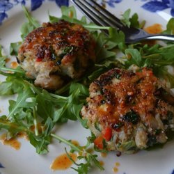 Crab Cakes with Thai Vinaigrette