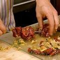 Garlic-Stuffed Lamb Loin Bites (Michael Chiarello)