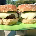 Green Chile Cheeseburgers (Bobby Flay)