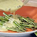 Grilled Asparagus with Green Peppercorn Vinaigrette (Bobby Flay)