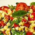 Grilled Corn Salad