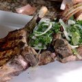 Grilled Pork Chops with Lemon Shallot Chutney (Aaron McCargo, Jr.)